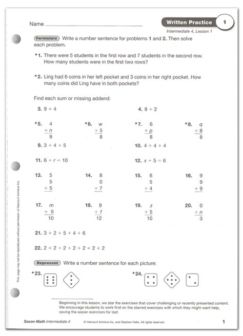 The key is available online from a variety of sources, and most schools and educational institutions also provide it as part of the course materials. . Saxon math answer key pdf
